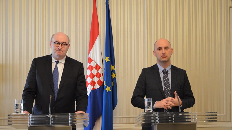 Ministar Tolušić s povjerenikom Hoganom: Hrvatski poljoprivrednici dobit će 1,5 milijardi eura kroz šest godina